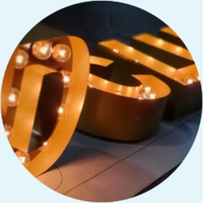 custom letter signs