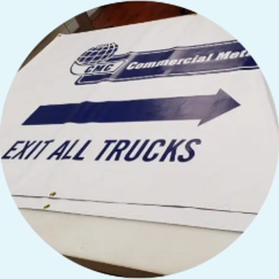 temporary signs