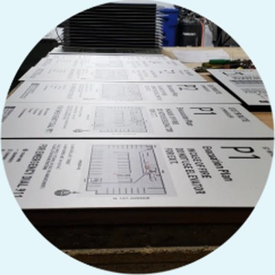 informational signs