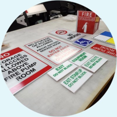 safety signs